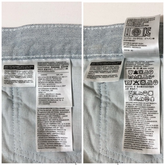 Levi’s 511 100% Cotton Mens Light Bleached Wash Slim Straight Leg Jeans W36 L32 - Picture 10 of 16